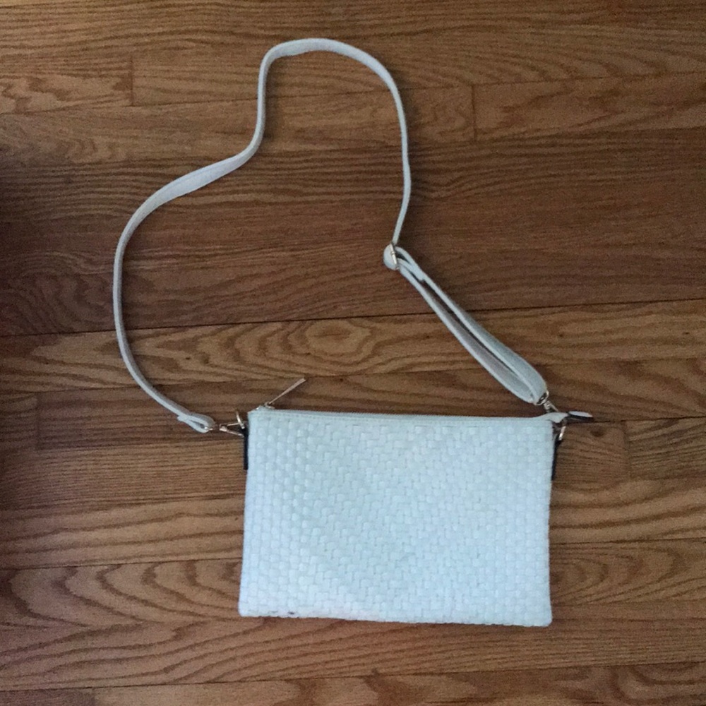 White crossbody bag